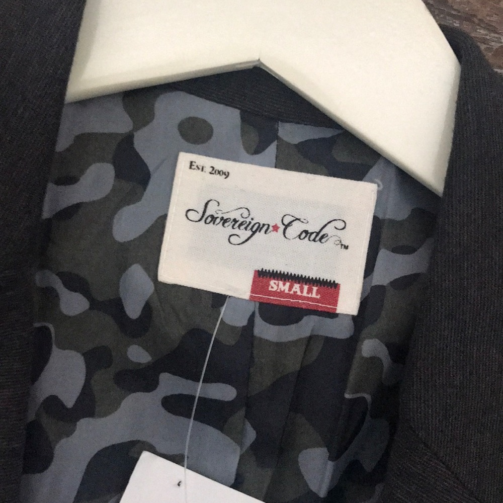 NWT Men’s Charcoal Blazer - Sovereign Code
